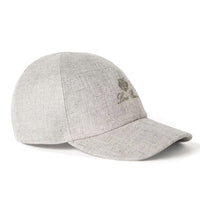 Loro Piana Linen Baseball Caps Men's Natural
