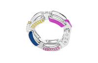 LOUIS VUITTON Metal Rings Men's Silver