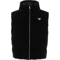 PRADA Enamel Triangle-logo Gilet