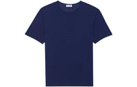SAINT LAURENT Logo Embroidered Crewneck T Shirt