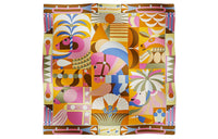 HERMES Silk Scarves Women's Multicolor