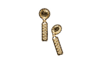 CHANEL Earrings Women's Gold
