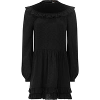 SAINT LAURENT Long-Sleeved Dresses Women's Black