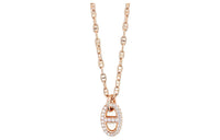 HERMES Farandole 18K Rose Gold Necklaces Women's
