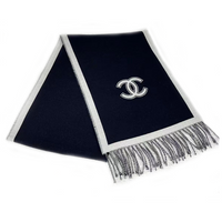CHANEL Knit Scarves Unisex