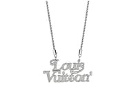 قلادة LOUIS VUITTON X Nigo Squared Strass