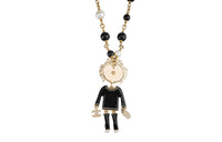 CHANEL Necklaces Unisex Silver
