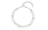 LOUIS VUITTON Metal Pearl Bracelets Unisex