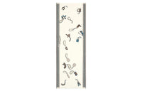 HERMES Silk Scarves Men Beige
