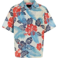 PRADA Graphic Printed Short Sleeved Shirt