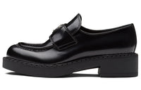 PRADA Leather Loafers 'Black' Women's