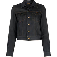 SAINT LAURENT FW21 Jackets & Coats Women's Blue