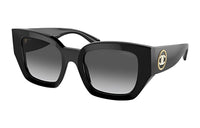 CHANEL Plate Frame Butterfly Sunglasses Unisex Black