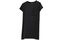 HERMES Short-Sleeved Dresses Women's Black