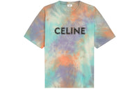 CELINE Loose Cotton T Shirt With Studs