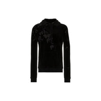 SAINT LAURENT Distressed-effect Hoodie