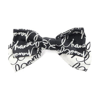 CHANEL Pre-Owned 1986-1988 Logo-print Bow Hair Clip