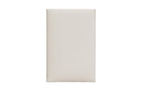HERMES Calvi Epsom Calfskin Card Holder Women's Light Gray