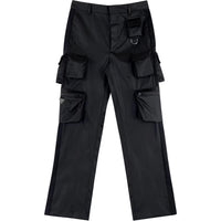 PRADA SS24 Cargo Pants Men Black