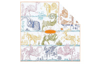 HERMES Silk Scarves Women's Multicolor