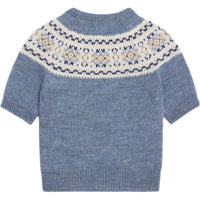 CELINE Sweater In Triomphe Fair Isle Wool