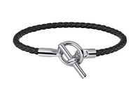 HERMES Leather Bracelets Unisex