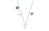 LOUIS VUITTON Metal Necklaces Unisex Silver