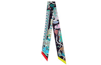 HERMES Silk Scarves Unisex Multicolor