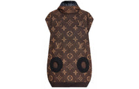 بلوفر بدون أكمام من LOUIS VUITTON LUREX MONOGRAMA