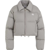 MIU MIU FW24 Down Jacket Women's Gray