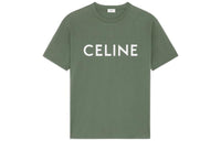 CELINE T-Shirt Men's Cream Green