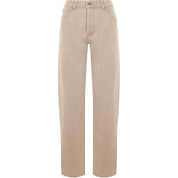 MIU MIU Logo Patch Straight-Leg Jeans