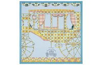 HERMES Silk Scarves Women's Blue