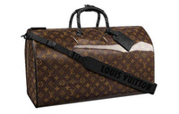 LOUIS VUITTON Keepall Bandouliere Monogram Glaze 50 Brown