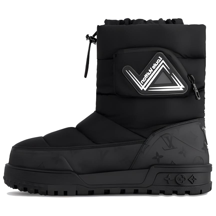 حذاء الثلوج LOUIS VUITTON ALPINE Crew للرجال باللون الأسود