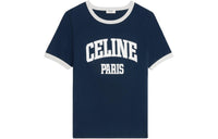 CELINE Paris 70's T-shirt In Cotton Jersey