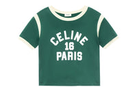 CELINE T-Shirts Women's Green