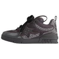 LOUIS VUITTON Skate Low Top Skateboard Shoes Men's Gray