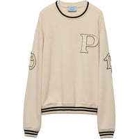 PRADA FW24 Sweatshirt Women's Ivory