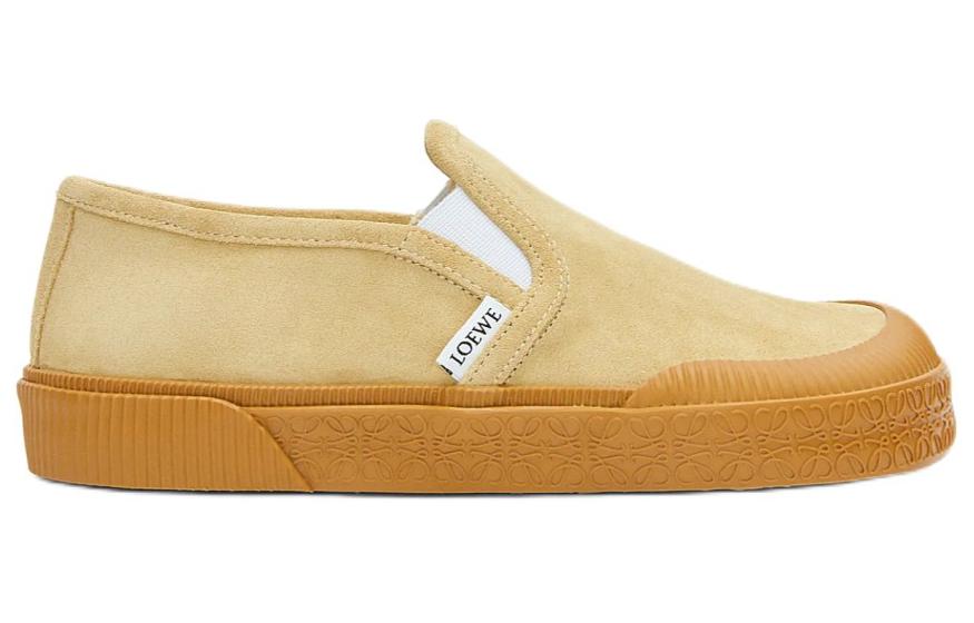 حذاء LOEWE Terra Vulca كاجوال للرجال باللون البني