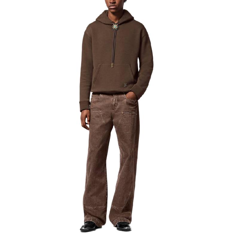 بنطلون جينز Damier Workwear من LOUIS VUITTON