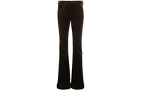 SAINT LAURENT Flared Velvet Trousers