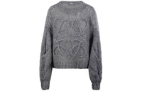 LOEWE Anagram Sweater 'Grey Melange'
