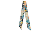HERMES Silk Scarves Women's Black Green