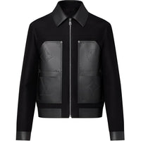 LOUIS VUITTON Monogram Mix Leather Workwear Blouson