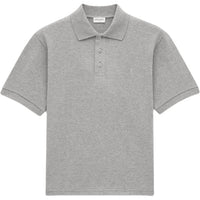 SAINT LAURENT Logo Embroidered Polo Shirt