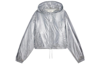 CELINE Cropped Coats Women's Silver