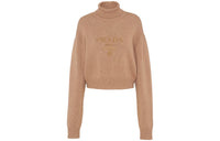 PRADA Logo-embroidered Cashmere Jumper