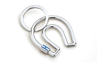 HERMES Keychains Unisex Silver