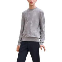 HERMES Jeu De Points Harnais Sweater Men's Flint